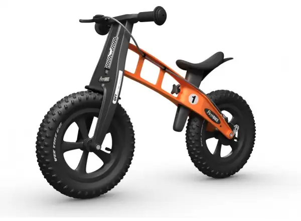 First Bike FAT children's balance bike Orange