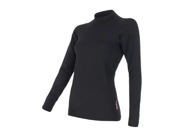 Sensor Double Face women's long sleeve shirt black