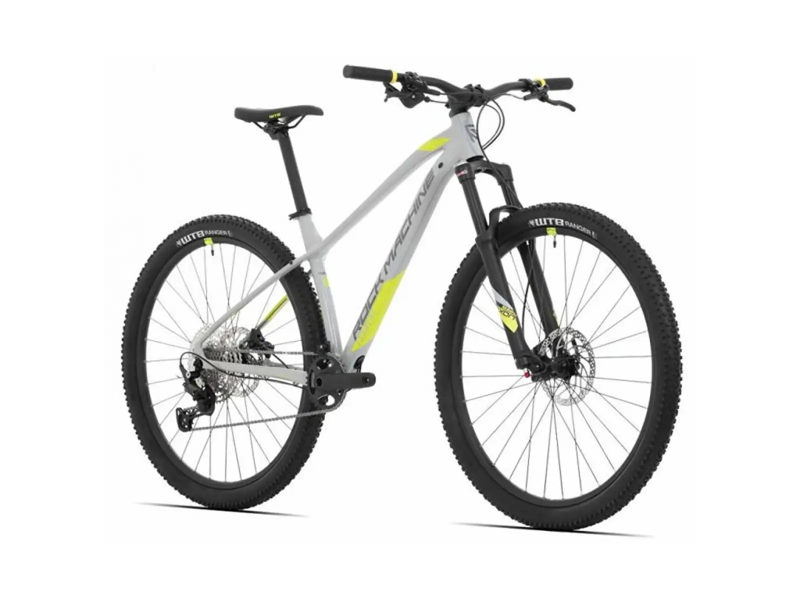 Rock Machine Torrent 60-29 gloss light grey/dark grey/yellow mountain bike