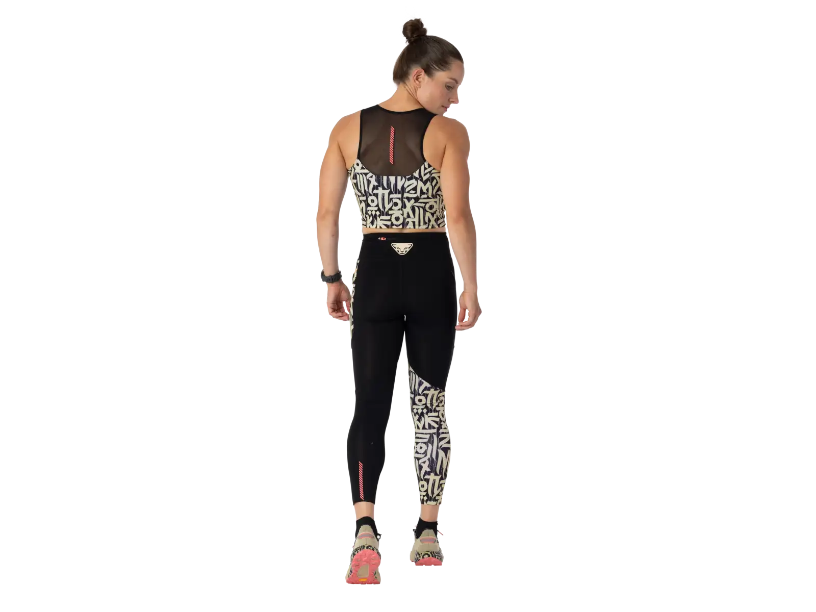 Dynafit Trail 7/8 women's running leggings Black Out/Overcast