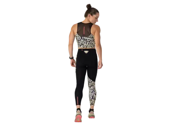 Dynafit Trail 7/8 women's running leggings Black Out/Overcast