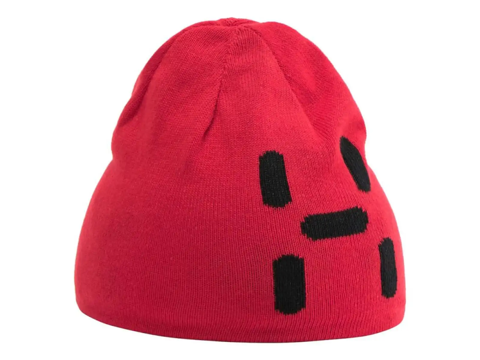 Haglöfs Reversible Logo beanie Scarlet Red/True Black