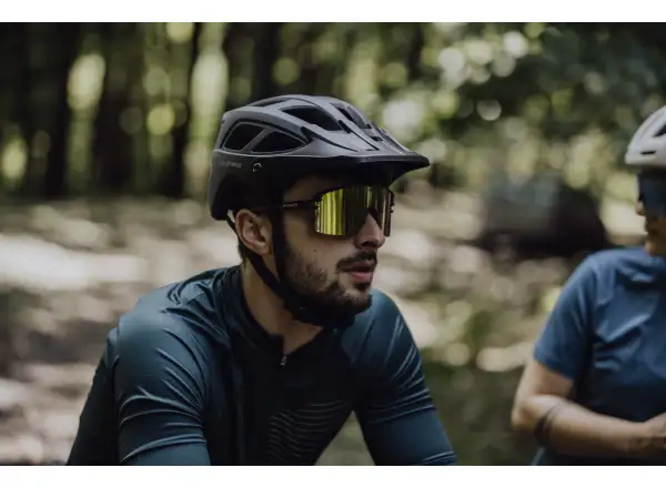 Force Epic glasses black/yellow mirrored lens