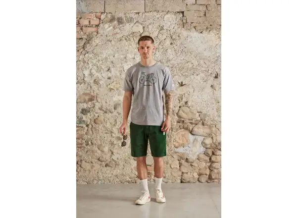 Maloja LagazuoiM. men's short sleeve t-shirt grey melange