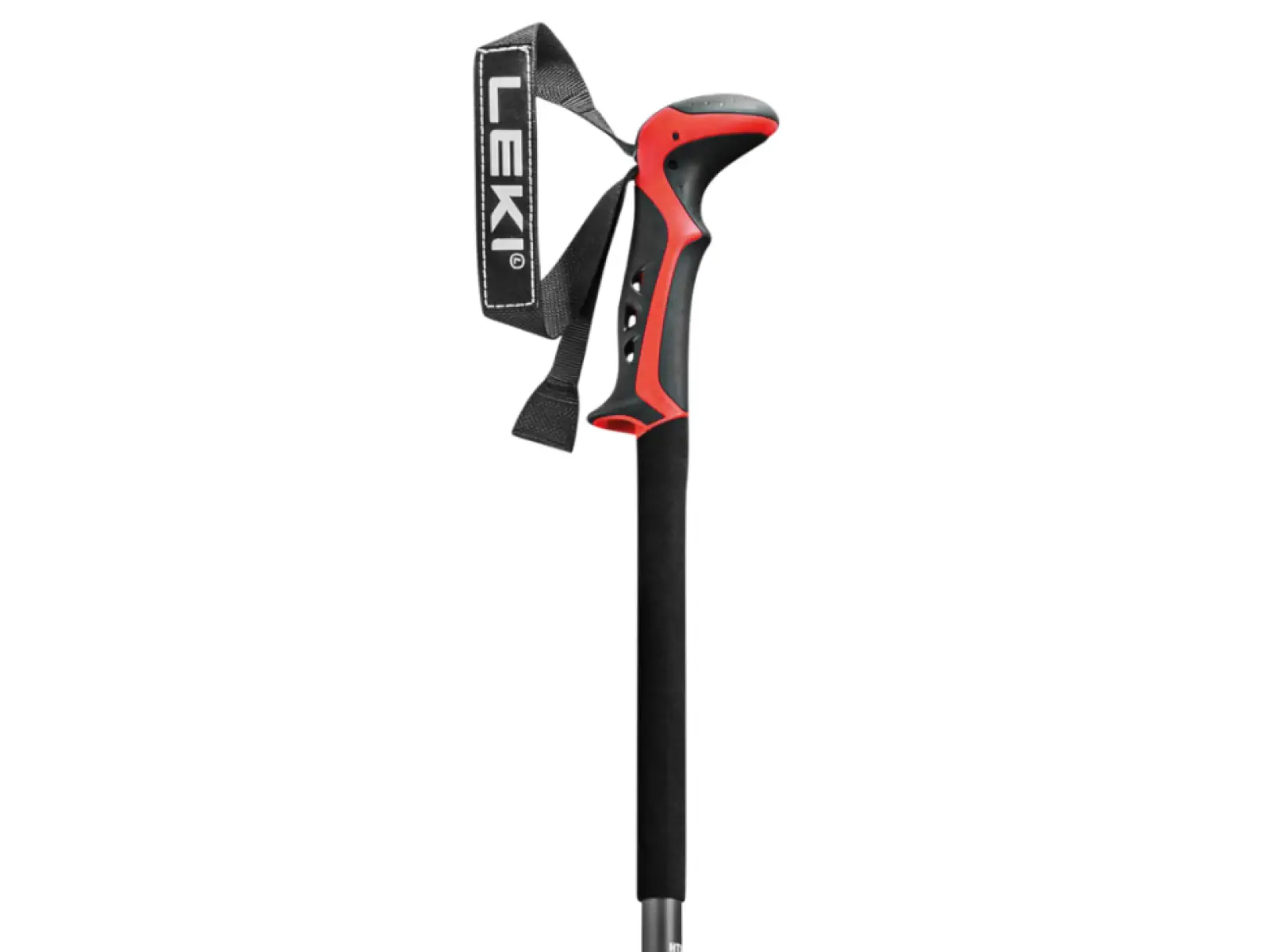 Leki Haute Route 3 ski touring poles Dark anthracite/Dark red/Black
