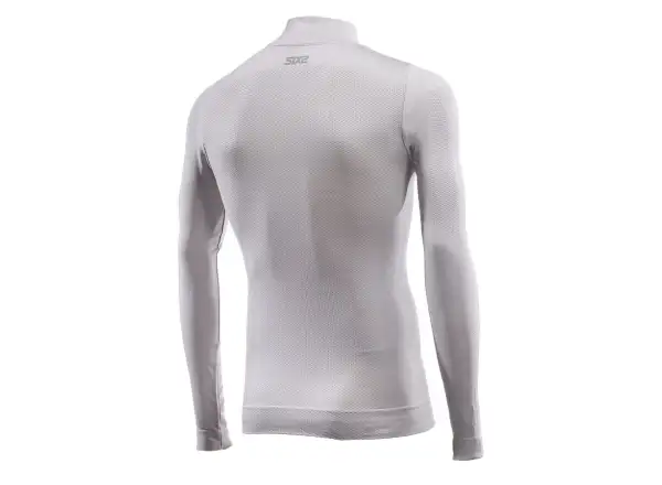 SIXS TS3 V2 functional long-sleeve shirt with collar silver/white