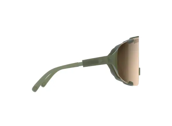 POC Devour cycling glasses Epidote Green/Translucent Brown Silver
