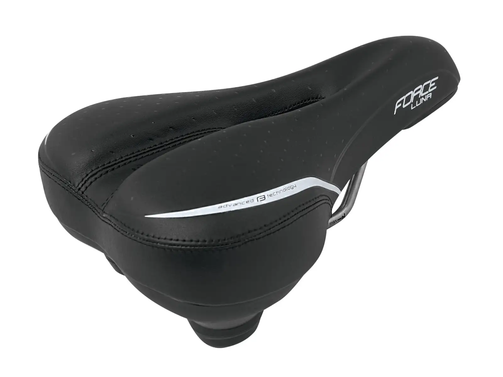 Force Luna women's trekking saddle with elastomer black