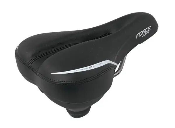 Force Luna women's trekking saddle with elastomer black