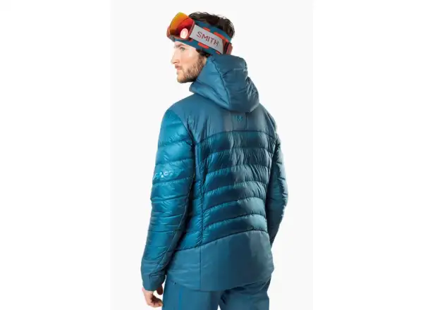 Dynafit Free Down RDS men's down jacket with hood Petrol