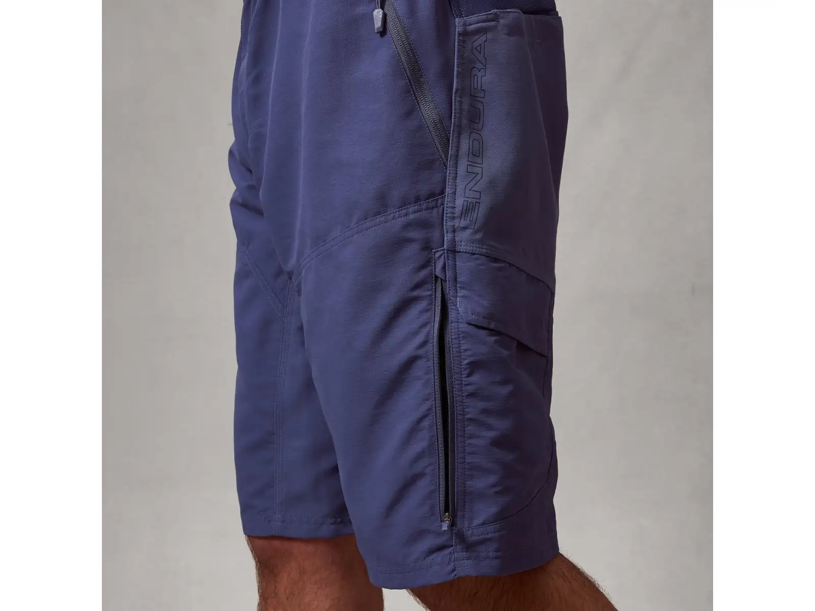 Endura Hummvee men's shorts with chamois Indigo Rock