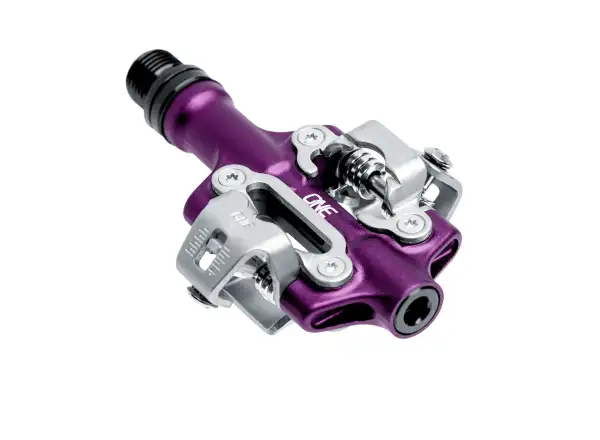 OneUp XC Clip clipless pedals purple