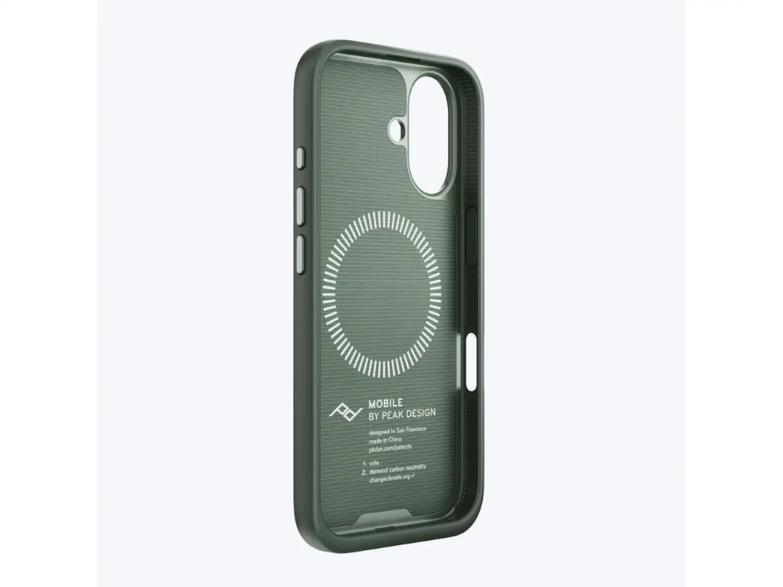 Peak Design Mobile Everyday Fabric Case iPhone 16 phone case Sage