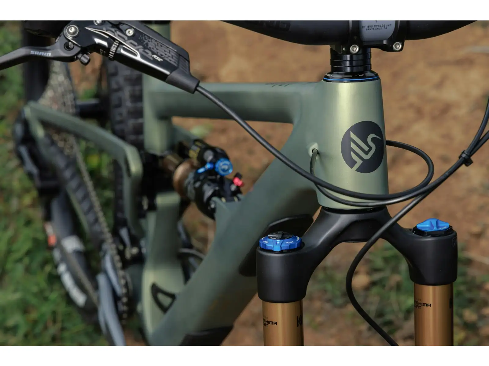Ibis Ripmo V3 frameset Olive Swamp Monster