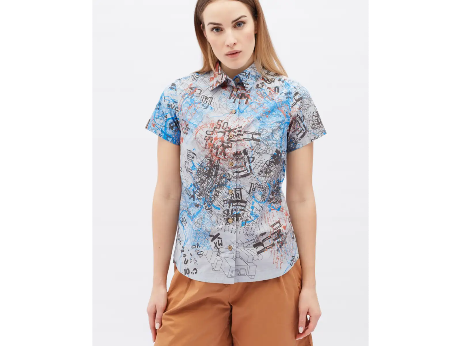 Silvini Montora women's shirt Grey/Charcoal