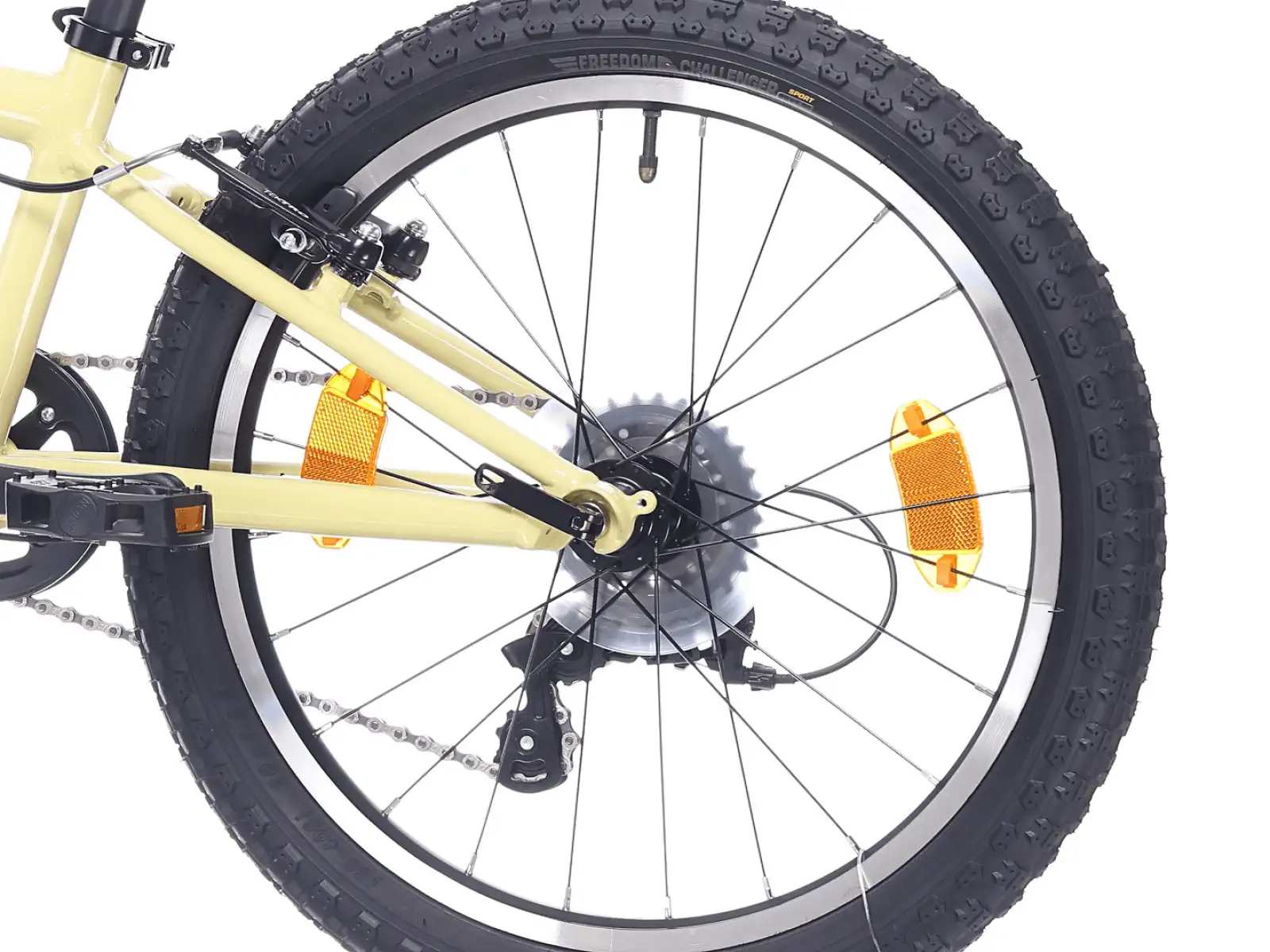 Rock Machine Storm 20 VB kids bike Sulfur Yellow
