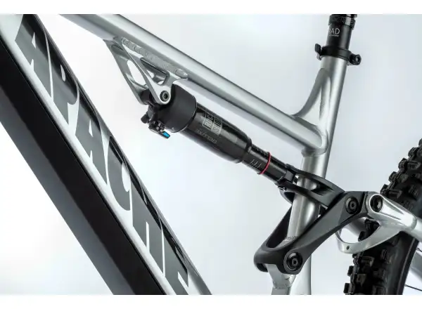 Apache Quruk 3 Bosch 1000 Wh full-suspension e-bike silver