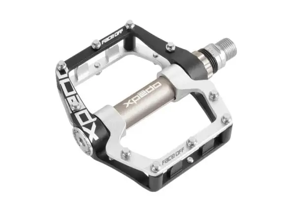 X-pedo Face Off 18 platform pedals black/silver